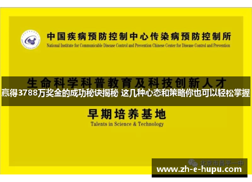 赢得3788万奖金的成功秘诀揭秘 这几种心态和策略你也可以轻松掌握